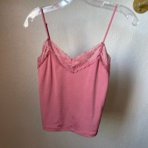 Pink Lace Cami